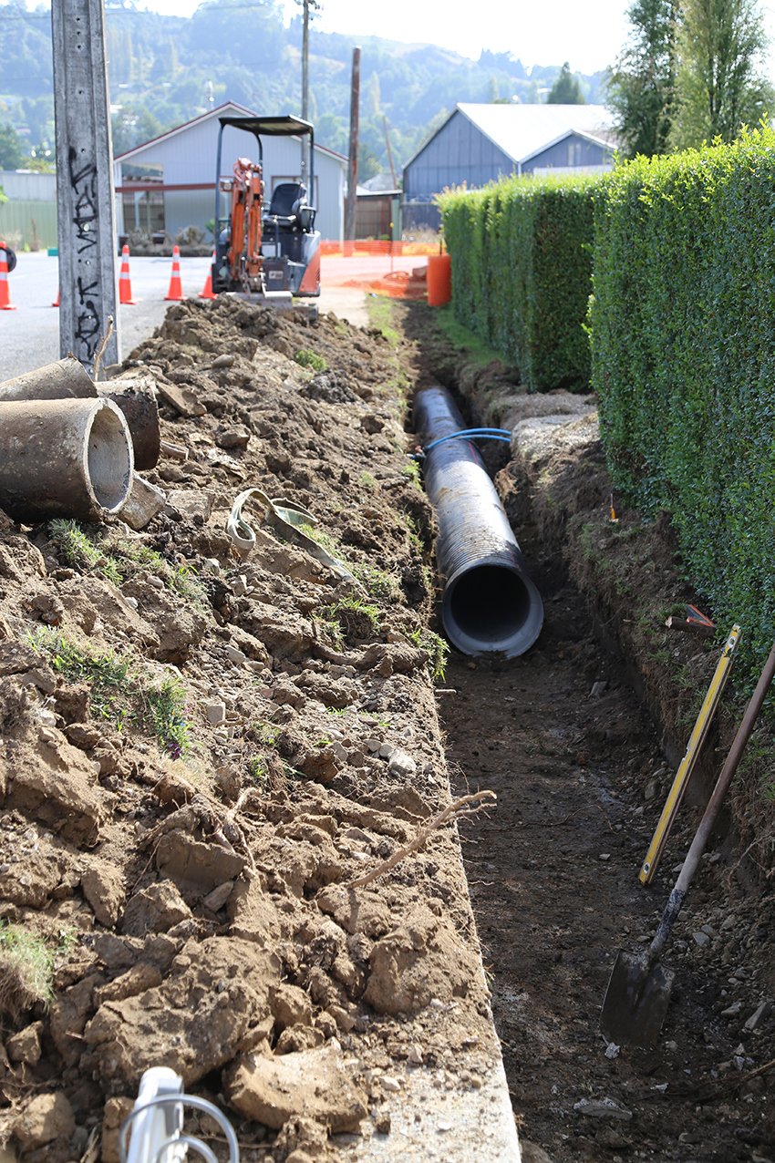 Edward Street stormwater pipe replacement