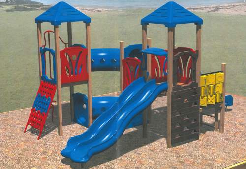 Image 2 - example of playground equipment for younger children.