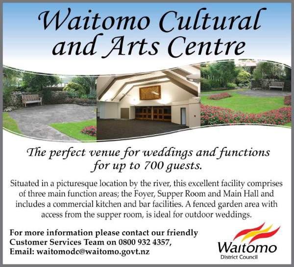 Advert in Waitomo News