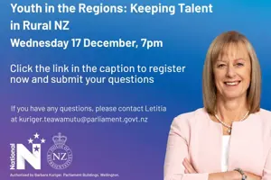 Youth in the Regions: Keeping Talent in Rural New Zealand