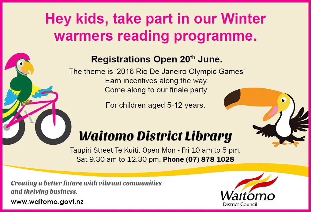 Library Advert 16 June 2016