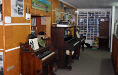 Pianola at Mokau Museum