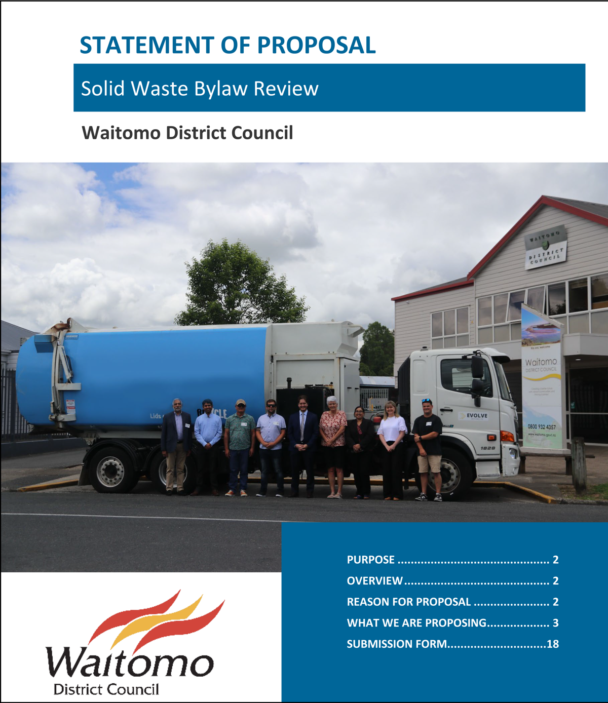 Solid Waste Bylaw Review Statement of Proposal