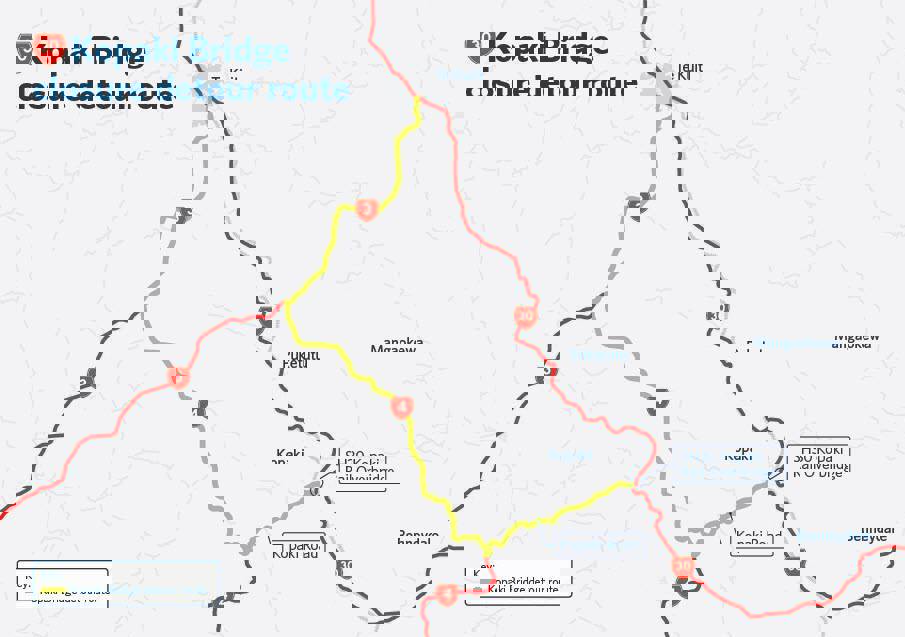 NZTA sign posted detour map 19 June 2019