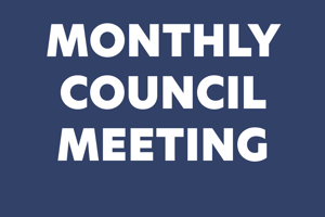 Monthly Council Meeting - May
