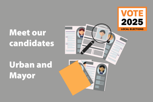 Vote 2025 Meet the Candidates - Urban and Mayor