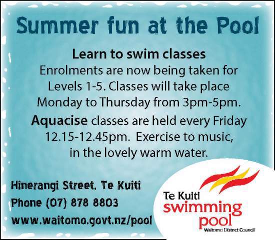 Te Kuiti Swimming Pool