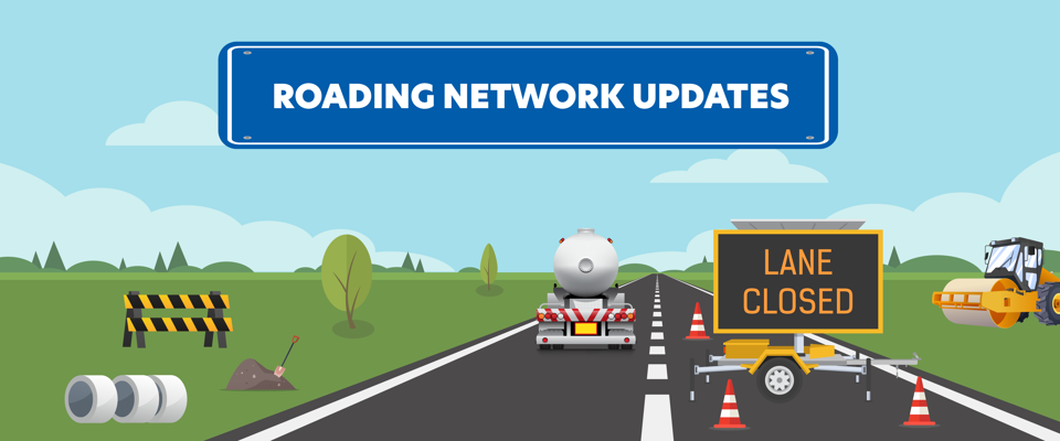 Roading Netowrk Updates Slider