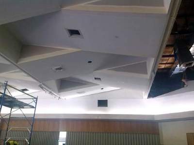 Mail Hall - ceiling upgrade