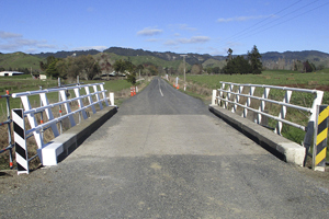 Maintenance work underway to keep Waitomo District bridges safe and resilient