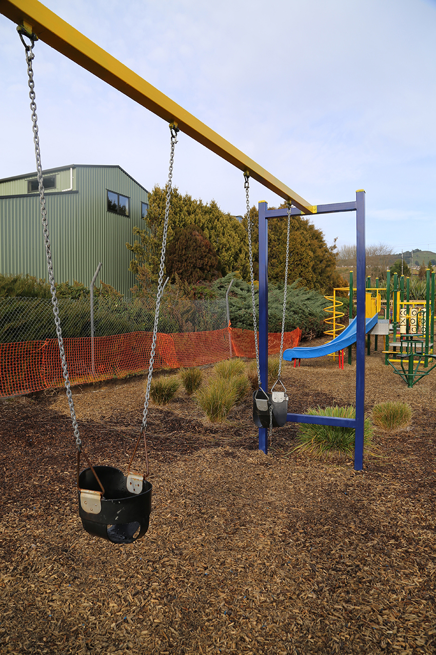 Swings at Redwood Park