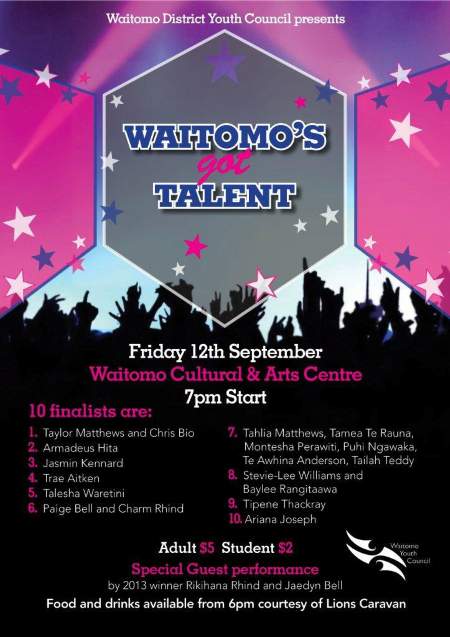 Waitomo's Got Talent 2014