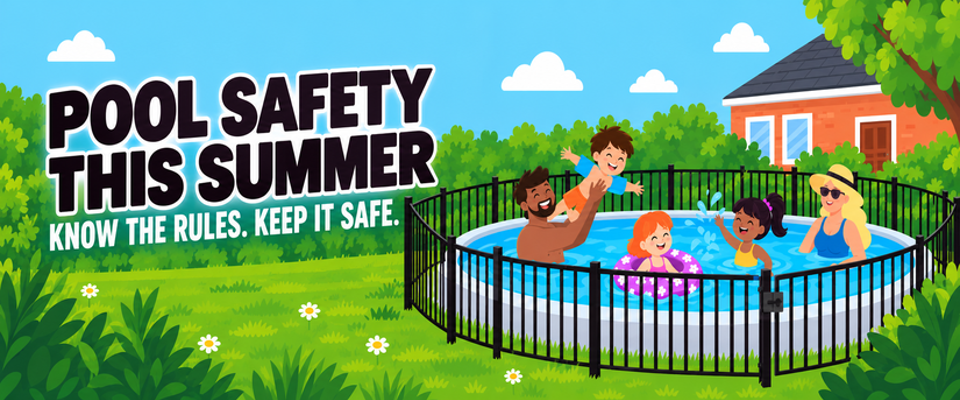 Pool Safety This Summer Homepage Slider Graphic2
