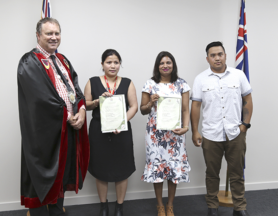 Citizenship ceremony 29 November 2018
