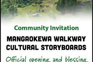 Opening and Blessing of Mangaokewa Walkway Storyboards